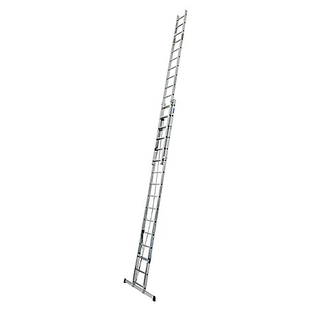 Krause Corda Sprossen-Seilzugleiter (Arbeitshöhe: 8,63 m, Anzahl Tritte: 32 Stk., Aluminium)