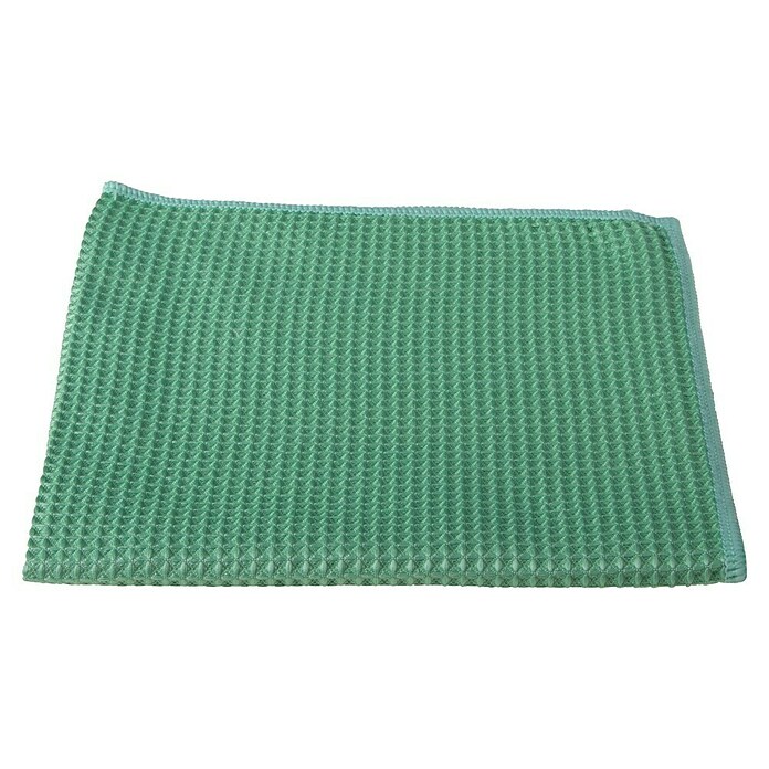 Edi Clean Chiffon gaufré en microfibre Vert 40 x 40 cm