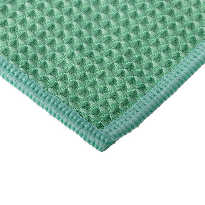 Edi Clean Panno favo in microfibra verde 40 x 40 cm