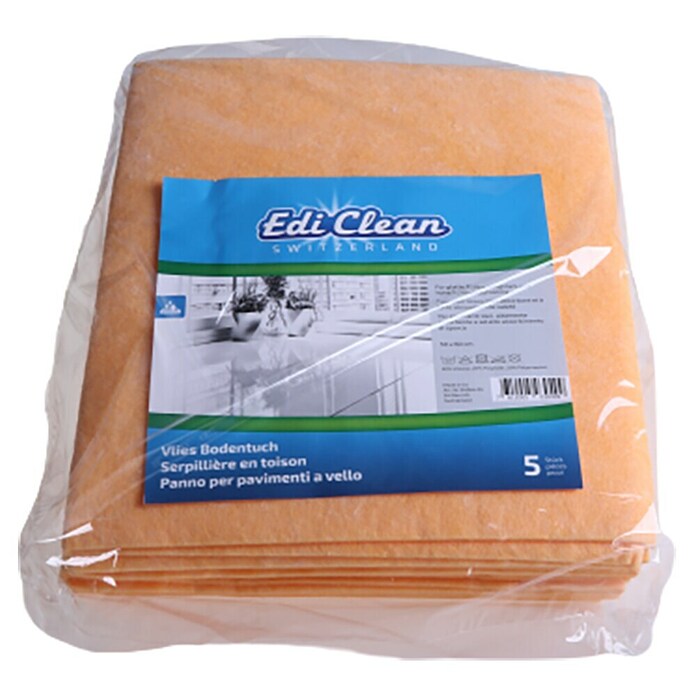 Edi Clean Panno per pavimenti in tessuto non tessuto arancione