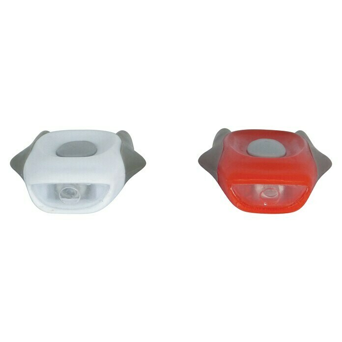 Dresco Fietsverlichtingsset Frog (Led, Rood / Wit) | BAUHAUS