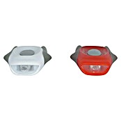 Dresco Fietsverlichtingsset Frog (Led, Rood / Wit) | BAUHAUS