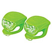 Dresco Fietsverlichtingsset Siliconen Lime (Led, Rood / Wit) | BAUHAUS