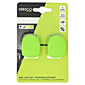Dresco Fietsverlichtingsset Siliconen Lime (Led, Rood / Wit) | BAUHAUS