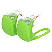 Dresco Fietsverlichtingsset Siliconen Lime (Led, Rood / Wit) | BAUHAUS