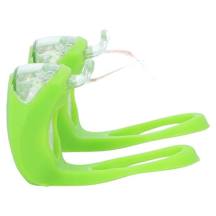 Dresco Fietsverlichtingsset Siliconen Lime (Led, Rood / Wit) | BAUHAUS