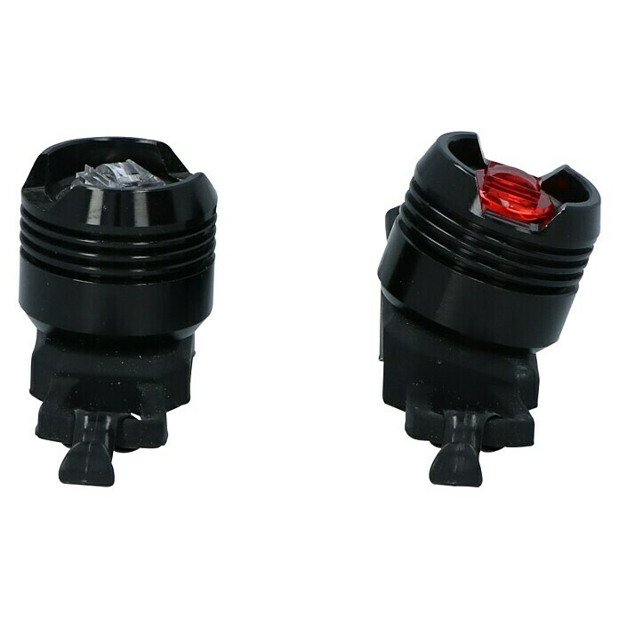 Dresco Fietsverlichtingsset Bullet (Led, Rood / Wit) | BAUHAUS