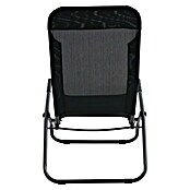 Sunfun Marissa Ligbed (136 x 61 x 102 cm, Textileen, Grijs)