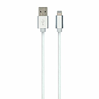 Carpoint USB-kabel USB naar 8pins Lightning (200 cm, Wit)
