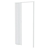 Puerta plegable (Fresno blanco, PVC, 100 x 200 cm)