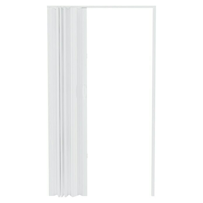 Harmonika vrata (Bijeli jasen, PVC, 100 x 200 cm)