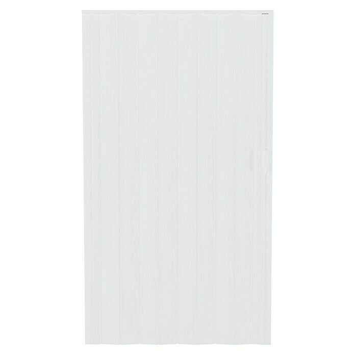 Falttür (Esche Weiß, PVC, 100 x 200 cm)