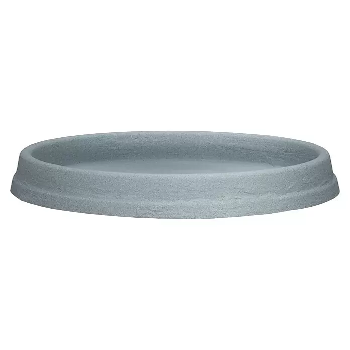 Scheurich Blumentopf-Untersetzer MarcellaAußenmaß (Ø x H): 40,5 cm x 3,9 mm, Kunststoff, Steingrau