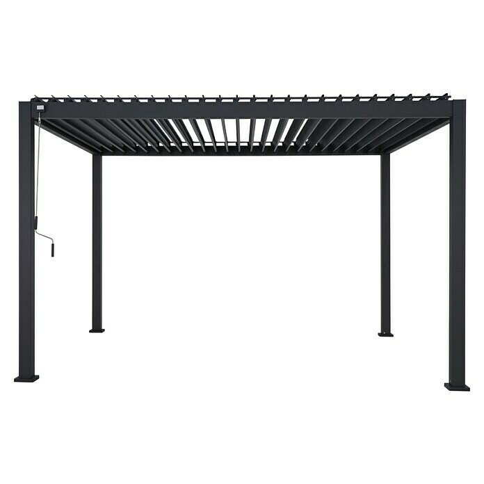 Sorara Pergola Mirador Classic (B x T: 300 x 400 cm, Farbe Gestell: Anthrazit, Aluminium) | BAUHAUS