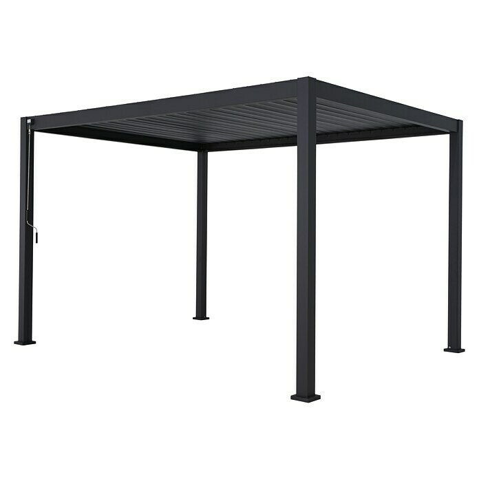 Sorara Pergola Mirador Classic (B x T: 300 x 400 cm, Farbe Gestell: Anthrazit, Aluminium) | BAUHAUS
