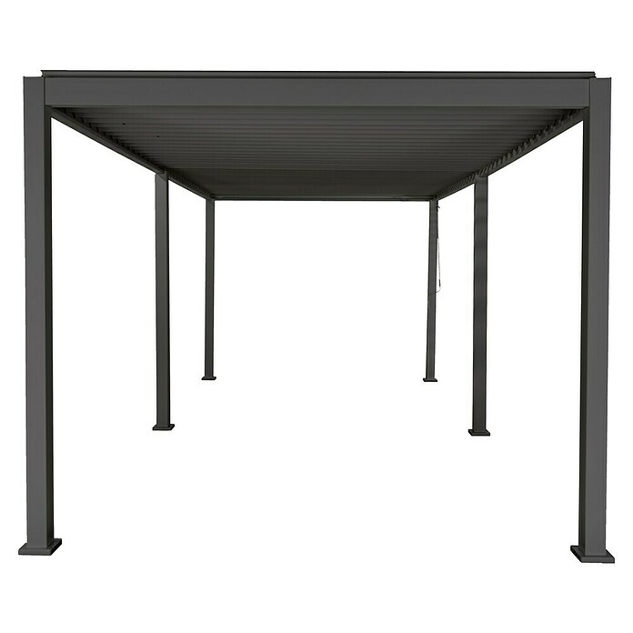 Sorara Lamellenpavillon Mirador Deluxe (B x T: 300 x 600 cm, Farbe Gestell: Anthrazit, Aluminium) | BAUHAUS