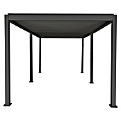 Sorara Lamellenpavillon Mirador Deluxe (B x T: 300 x 600 cm, Farbe Gestell: Anthrazit, Aluminium) | BAUHAUS