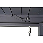 Sorara Lamellenpavillon Mirador Deluxe (B x T: 300 x 600 cm, Farbe Gestell: Anthrazit, Aluminium) | BAUHAUS