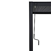 Sorara Lamellenpavillon Mirador Deluxe (B x T: 300 x 600 cm, Farbe Gestell: Anthrazit, Aluminium) | BAUHAUS