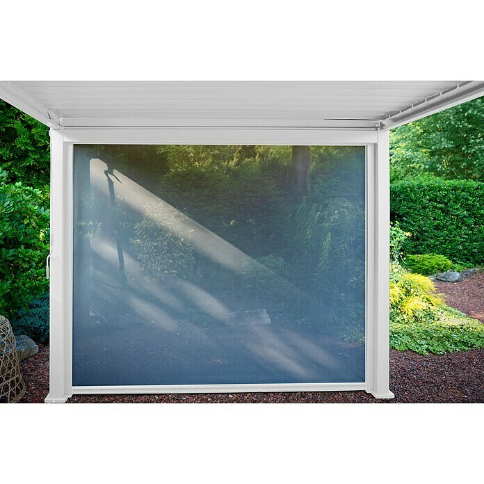 Sorara Seitenelement Rollo Solid & Basic (300 cm, Weiß) | BAUHAUS