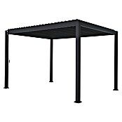 Sorara Lamellenpavillon Mirador Deluxe (B x T: 300 x 400 cm, Farbe Gestell: Anthrazit, Aluminium) | BAUHAUS