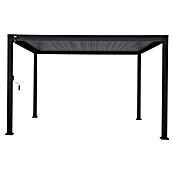 Sorara Lamellenpavillon Mirador Deluxe (B x T: 300 x 400 cm, Farbe Gestell: Anthrazit, Aluminium) | BAUHAUS