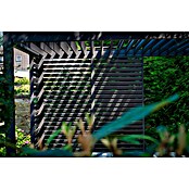 Sorara Pavillon-Seitenwand aus Lamellen (Anthrazit, Für die Modelle Classic und Deluxe mit Länge 360 cm) | BAUHAUS