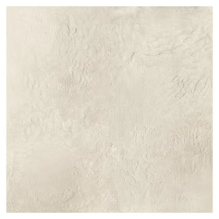 Cersanit Terrassenfliese Beton White - 59,3 x 59,3 x 2 cm, Weiß, Matt - Beigefarbene Keramikfliese mit subtiler Textur, ideal für moderne Innenräume. Robust und stilvoll für jeden Raum.