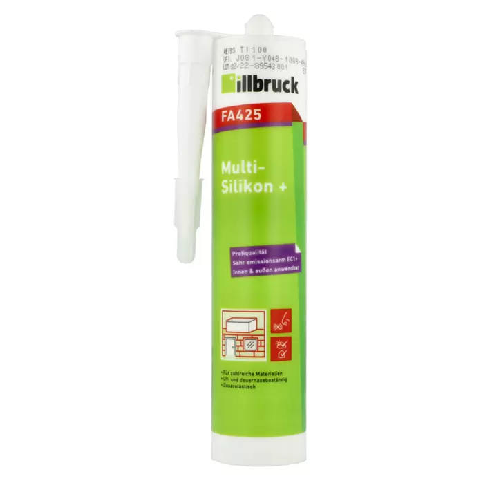 Illbruck Silikon - Weiß, 310 ml