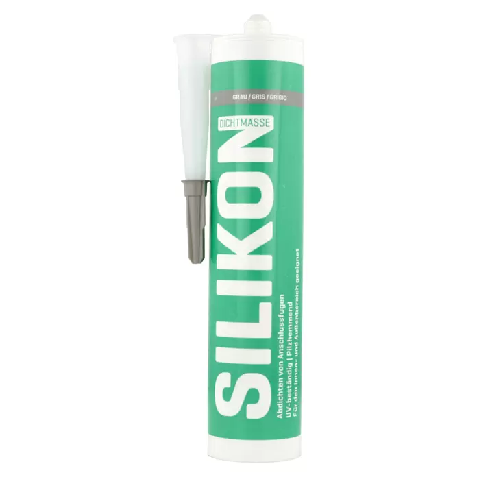 Sanitär-Silikon - Grau, 300 ml