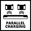 Einhell Power X-Change Ladegerät Power-X-Twincharger 3 A (Passend für: Einhell Power X-Change Akkus)