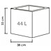 Scheurich Pflanzkübel eckig C-Cube 