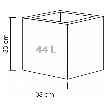 Scheurich Pflanzkübel eckig C-Cube