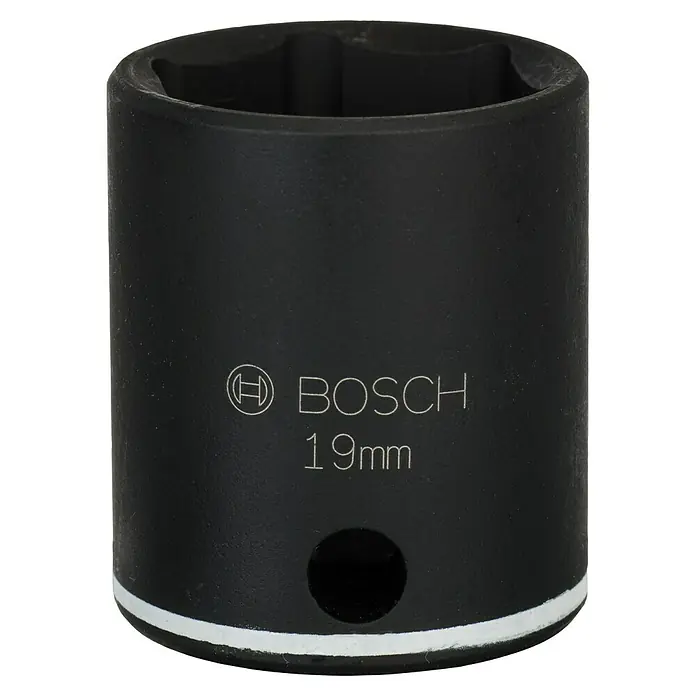 Bosch Inserto para llaves de vaso Impact Control - Diámetro: 19 mm, ⅜″ - Vaso Bosch de 19 mm: Una herramienta duradera para una fijación precisa, perfecta para profesionales y aficionados al bricolaje.