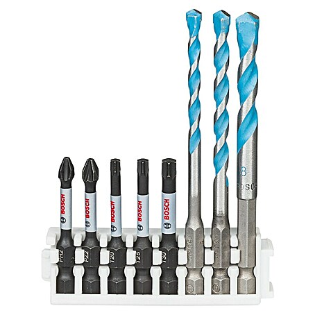 Bosch Set de puntas Pick&Click+Impact Control (8 pzs.)
