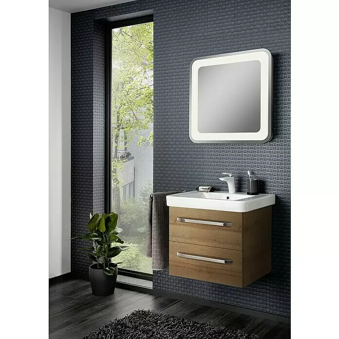 Lanzet K2 Einbauwaschbecken64 x 48 cm, Weiß