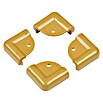 Arregui Protector para esquina A-1044032 (Marrón, 4 uds.)