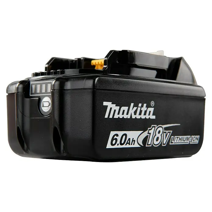 Makita LXT 18V Akku & Ladegerät Power Source Kit - 18 V, 2 Akkus, 6 Ah - Makita 6.0Ah 18V Lithium-Ionen Akku für Elektrowerkzeuge. Zuverlässige Energiequelle für den professionellen Einsatz.