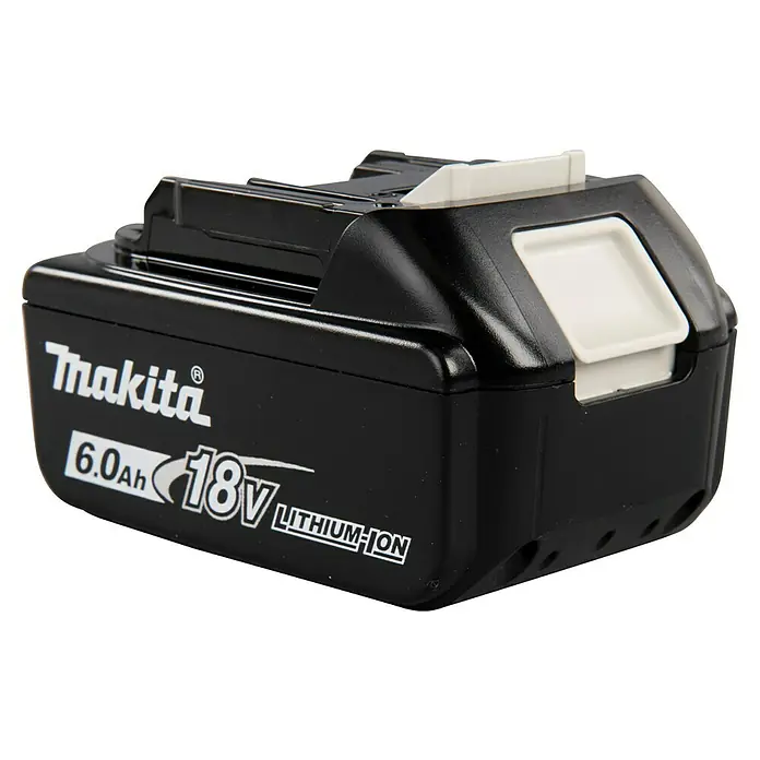 Makita LXT 18V Akku BL1860B - 18 V, 6 Ah - Ein Makita 18V 6.0Ah Lithium-Ionen-Akku, ideal für schnurlose Elektrowerkzeuge und bietet langanhaltende Leistung.
