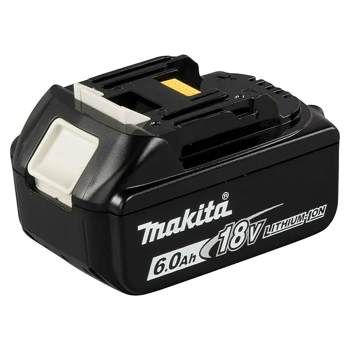 Makita LXT 18V Akku & Ladegerät Power Source Kit - 18 V, 2 Akkus, 6 Ah - Makita 6.0Ah 18V Lithium-Ionen-Akku für Elektrowerkzeuge, bekannt für seine lange Lebensdauer und hohe Leistung.
