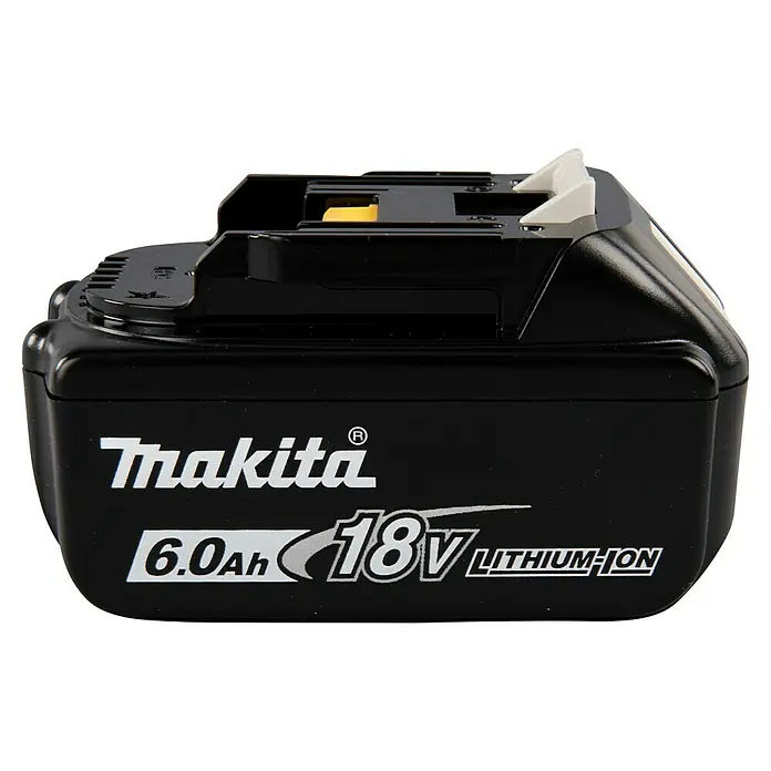 Makita LXT 18V Akku BL1860B - 18 V, 6 Ah - Makita 6.0Ah 18V Lithium-Ionen-Akku, ein unverzichtbares Zubehör für Ihre Elektrowerkzeuge, das lange Leistung und Zuverlässigkeit bietet.