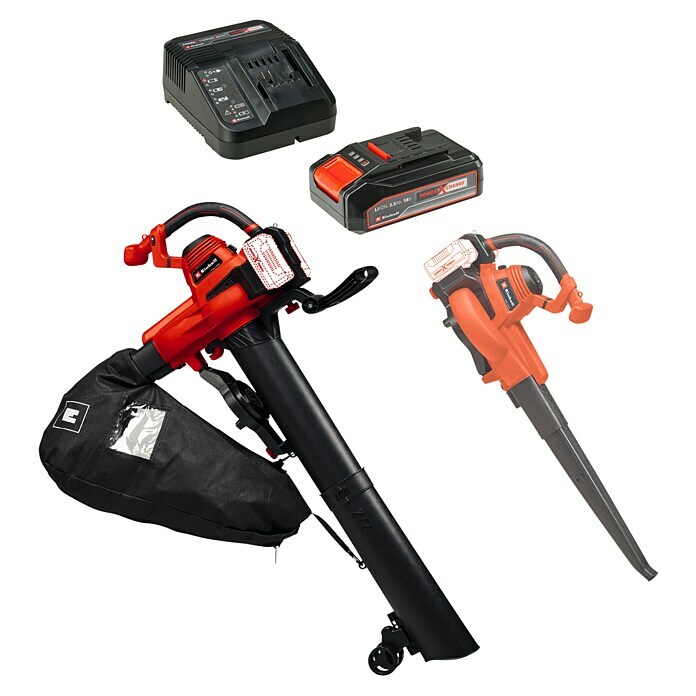 Einhell Power X-Change 18V Maschinenpaket (Akku-Gebläse GE-CL 36/230 Li E -Solo + Starter-Kit (-50%)) | BAUHAUS