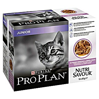Pro Plan Natvoer voor katten Junior Nutrisavour (85 g, Volledig voer)