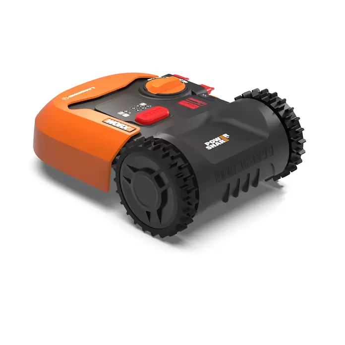 Worx PowerShare 20V Robot cortacésped Landroid M700 - 700 m², Ancho de corte: 18 cm, Navegación por inducción, Cable de antena