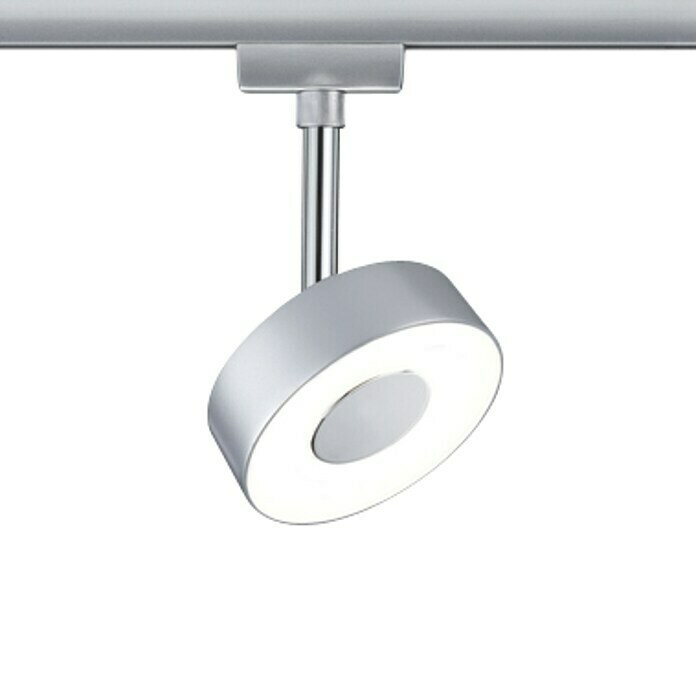 Paulmann URail LED-Leuchte Circle5 W, Chrom matt Front View