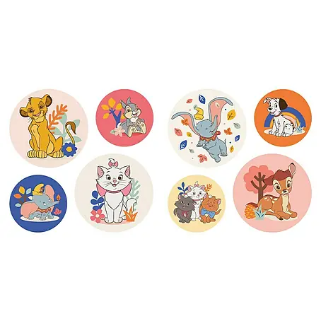 Komar  Wandtattoo Disney Better Together Bubbles