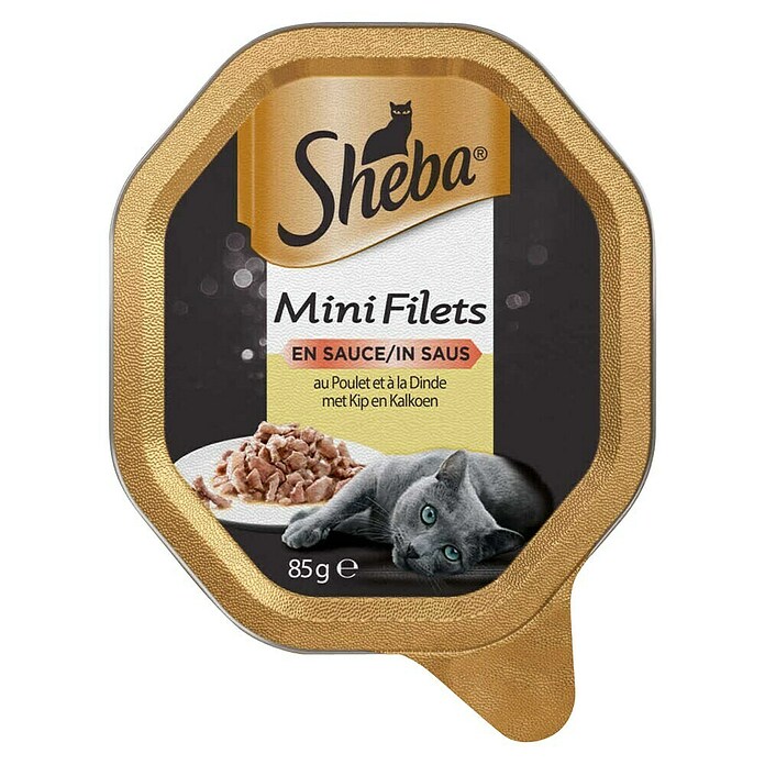 Sheba Kattensnack Mini Filets Kip en Kalkoen (85 g) | BAUHAUS