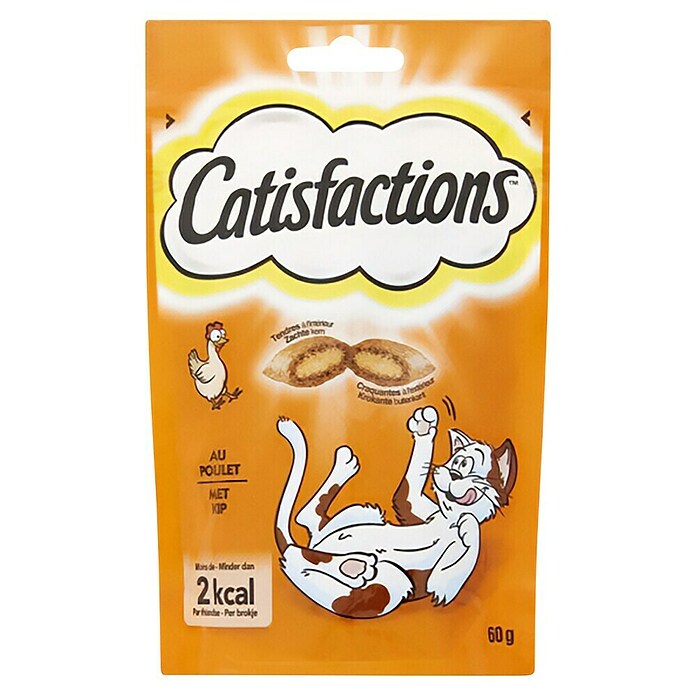 Kattensnack Catisfactions Kip (60 g) | BAUHAUS
