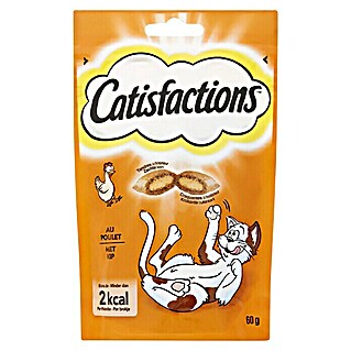 Kattensnack Catisfactions Kip (60 g)
