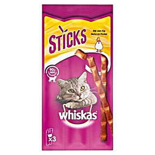 Whiskas Kattensnack Catsticks Kip (18 g)